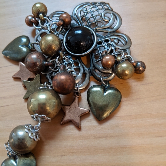 Vintage 80's Brooch / Lapel Pin - Picture 1 of 3